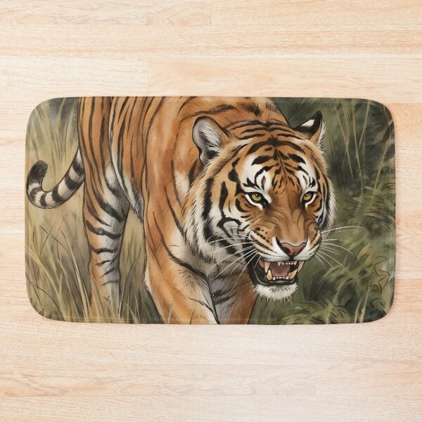 Item preview, Tigre en la jungla - Tigre de Bengala en la naturaleza designed and sold by RubisLeaf.