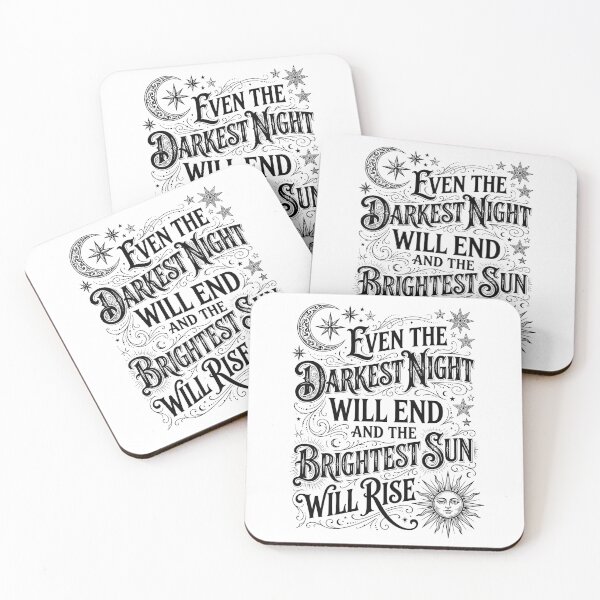 Item preview, The Darkest Night Will End designed and sold by mazyoy.