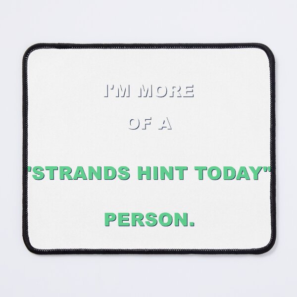 Item preview, Productivity? I'm More Of A "strands Hint Today" Person. designed and sold by TrendHooper.