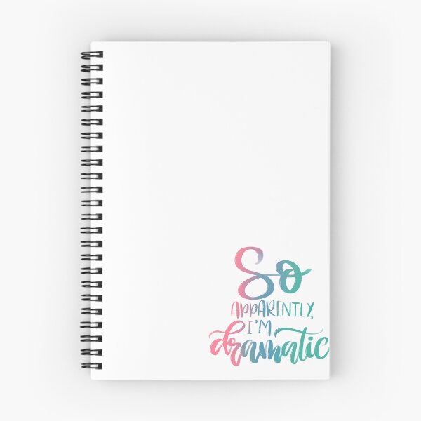 Item preview, Apparently I'm Dramatic designed and sold by Eva Hussain Studio.
