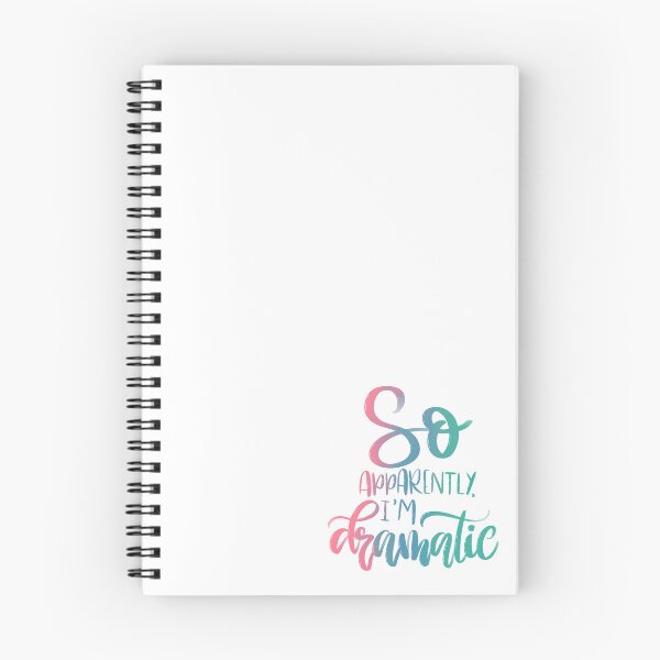 Item preview, Apparently I'm Dramatic designed and sold by Eva Hussain Studio.