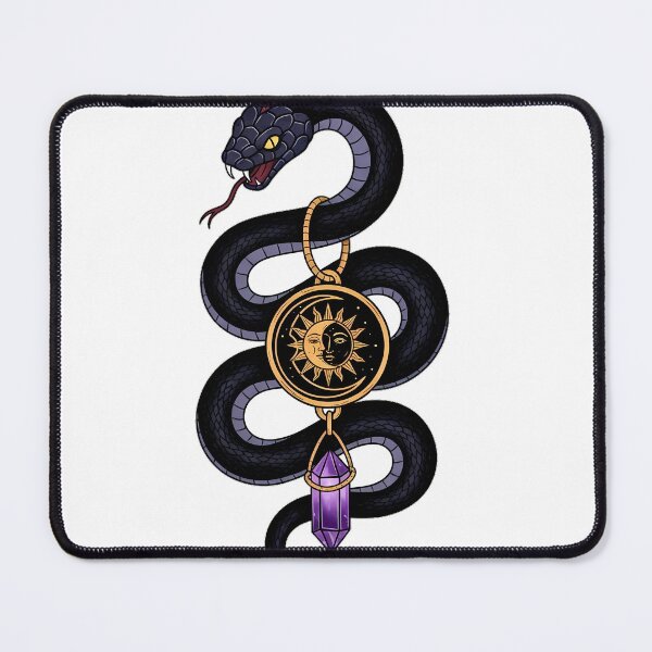 Item preview, Serpent Dark Sun and Moon Locket Gift designed and sold by IllumeInk.