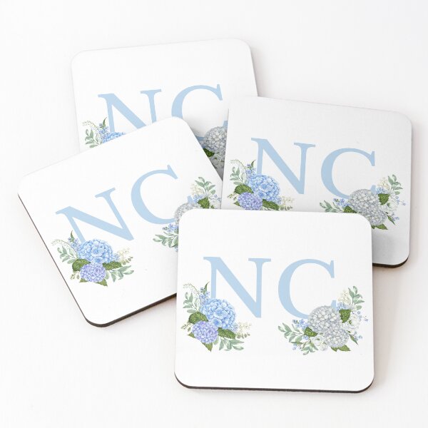 Item preview, NC Hydrangea designed and sold by thegildedgoods.