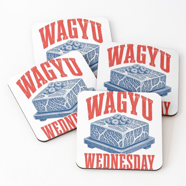 Item preview, Wagyu Wednesday. Japanese Beef. designed and sold by Birdie and Flynn.