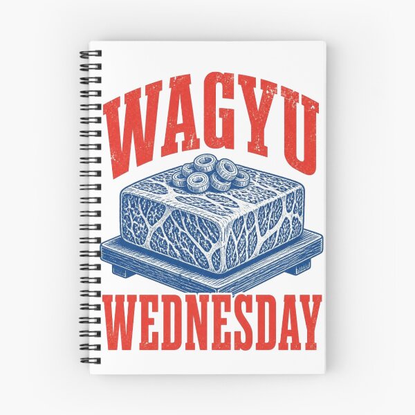 Item preview, Wagyu Wednesday. Japanese Beef. designed and sold by Birdie and Flynn.
