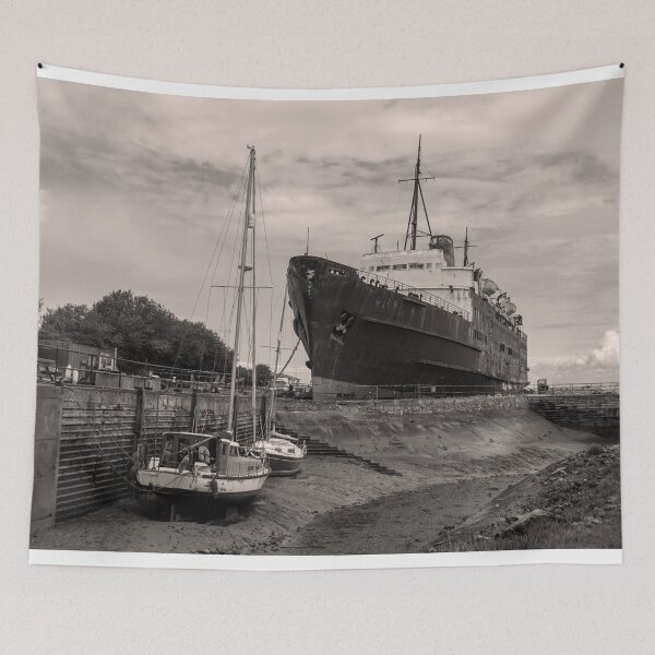 Item preview, The Duke of Lancaster Ship, North Wales designed and sold by ArtworkNorth.