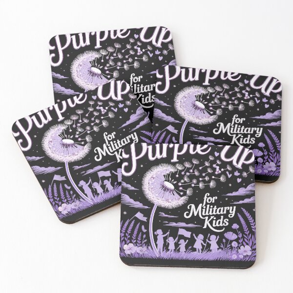 Item preview, Purple Up For Military Kids Dandelion Military Child Month T designed and sold by troimuagio2022.