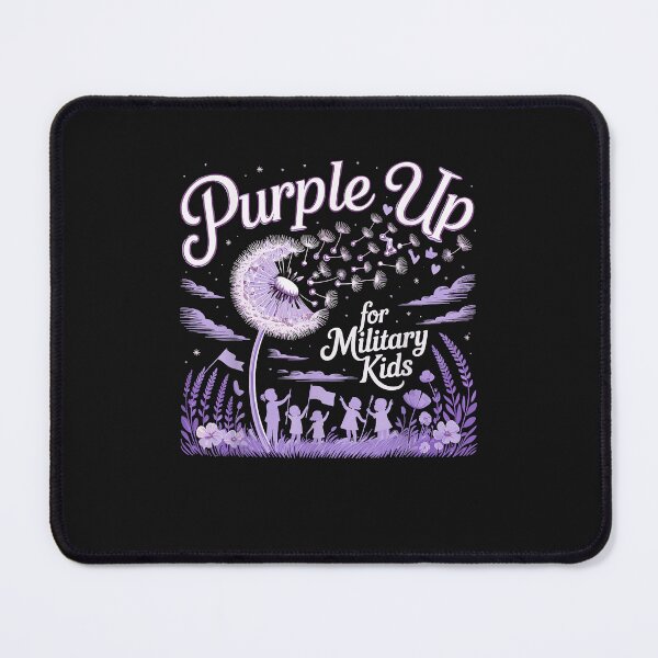 Item preview, Purple Up For Military Kids Dandelion Military Child Month T designed and sold by troimuagio2022.
