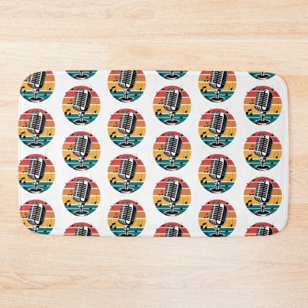 Item preview, Vintage Microphone Retro Design - World Music Day designed and sold by Art-Arcade6.