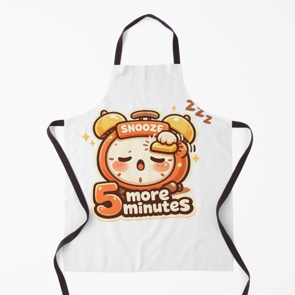 Item preview, "5 More Minutes" | Funny Alarm Clock & Sleeping Struggle Art designed and sold by Naviora.