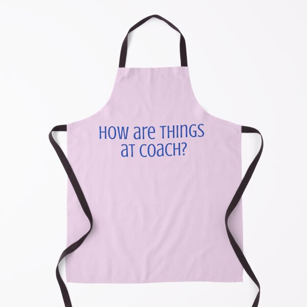 Item preview, How are things at Coach (Cerulean Blue) Minimal Typography | Devil Wears Prada-Inspired Power Edit Aesthetic designed and sold by SimplyJasper.
