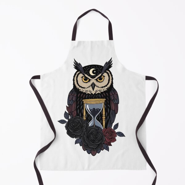 Item preview, Velvet Ribbon Owl Celestial Hourglass Gift designed and sold by IllumeInk.