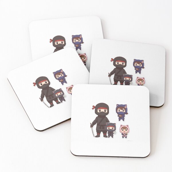 Item preview, Cute Ninja Family Japanese Alphabet Kids designed and sold by Japanese World.