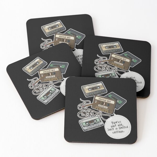 Item preview, Vintage Mix Cassette Tape 90s Retro | Just a Limited Edition Quote designed and sold by StudioNoRule.