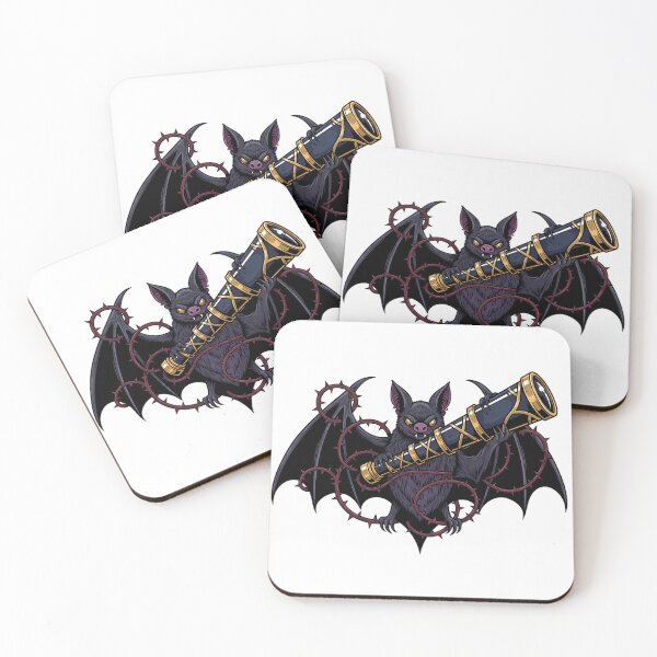 Item preview, Bat Thorn Vine Obsidian Telescope Gift designed and sold by IllumeInk.