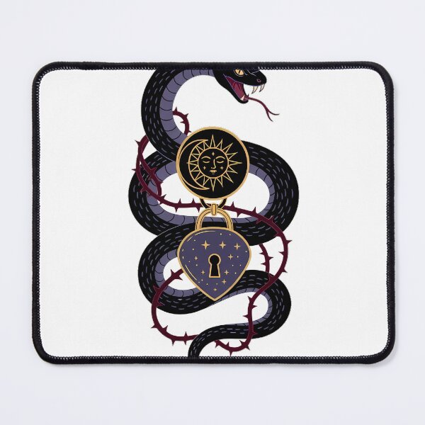 Item preview, Serpent Thorn Vine Dark Sun and Moon Locket Gift designed and sold by IllumeInk.