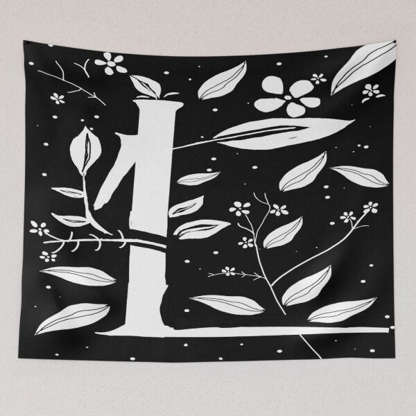 Item preview, Beautiful Black And White Flower's designed and sold by Rainbowland123.