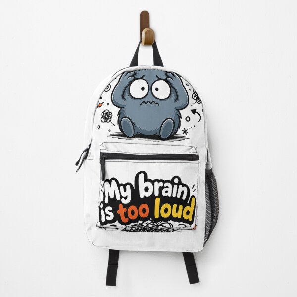 Item preview, My Brain Is Too Loud designed and sold by ZetaDream.