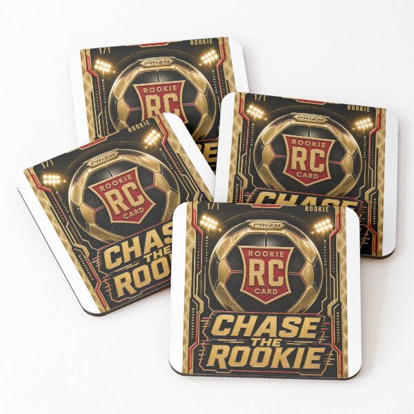 Item preview, Chase The Rookie – 1/1 Gold Holographic Soccer Card Design | Trading Card Collector T-Shirt designed and sold by Final Whistle Art.
