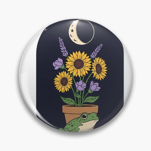 Item preview, Frog Moon Phase Plant Pot Gift designed and sold by pumsquare.