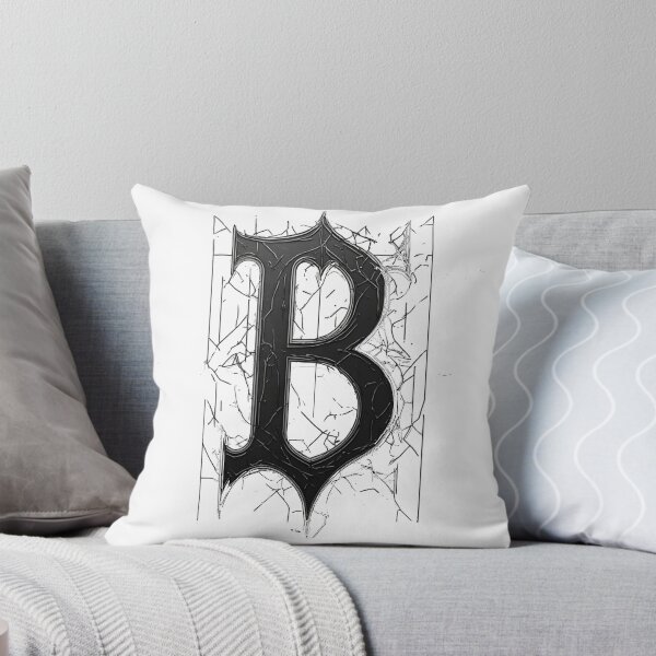 Item preview, Edgy Sharp Initial B Fragmented Art designed and sold by Digital Design Art.