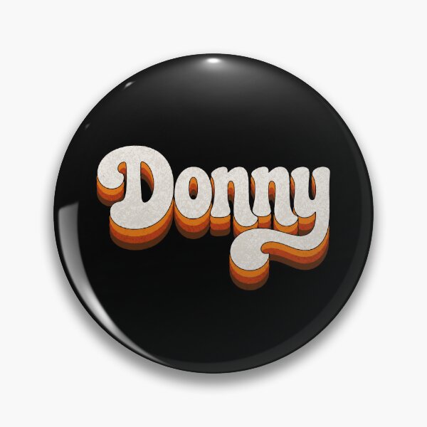 Item preview, Donny Retro 70s Name Vintage Distressed Text designed and sold by JackCurtis1991.