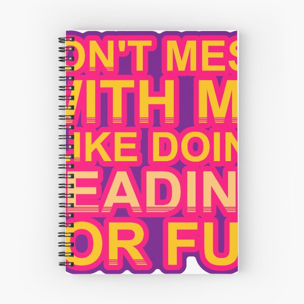 Item preview, Don'T Mess With I Like Doing Reading For Fun designed and sold by TheIconSmith.