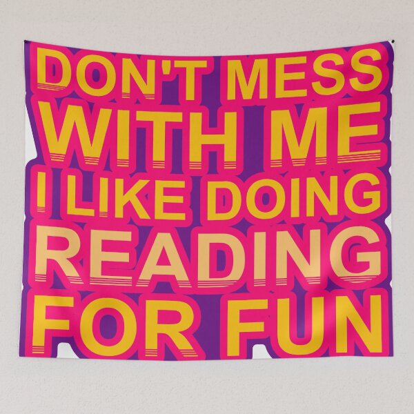 Item preview, Don'T Mess With I Like Doing Reading For Fun designed and sold by TheIconSmith.