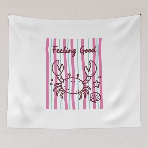 Item preview, Crab -Feeling Good designed and sold by Krasnovaovaova.