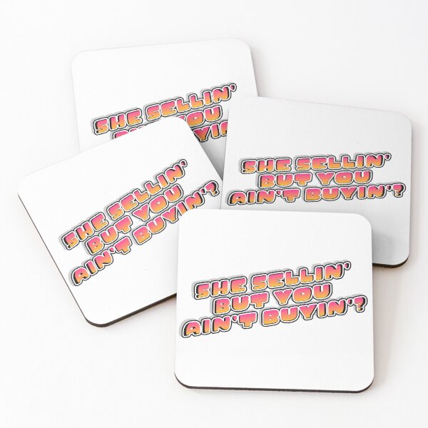 Item preview, She Sellin But You Ain't Buyin - RuPaul's Drag Race Quote Design designed and sold by QUEER MUGS.