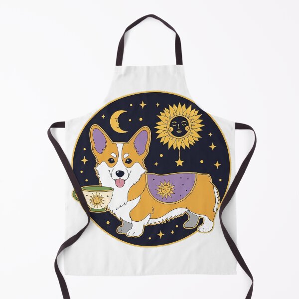 Item preview, Star Charm Corgi Sun and Moon Teacup Gift designed and sold by pumsquare.