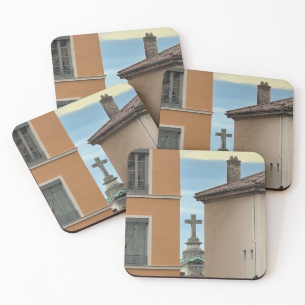 Item preview, Lyon: Steeple of the Église Saint-Polycarpe Viewed from Above designed and sold by Trevor and Photos.