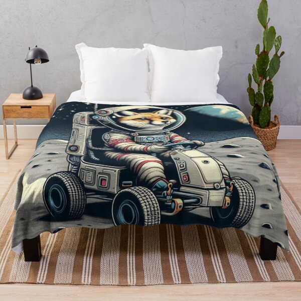 Item preview, Astronaut Fennec Fox – Lunar Rover Adventure designed and sold by Dogandesighn.