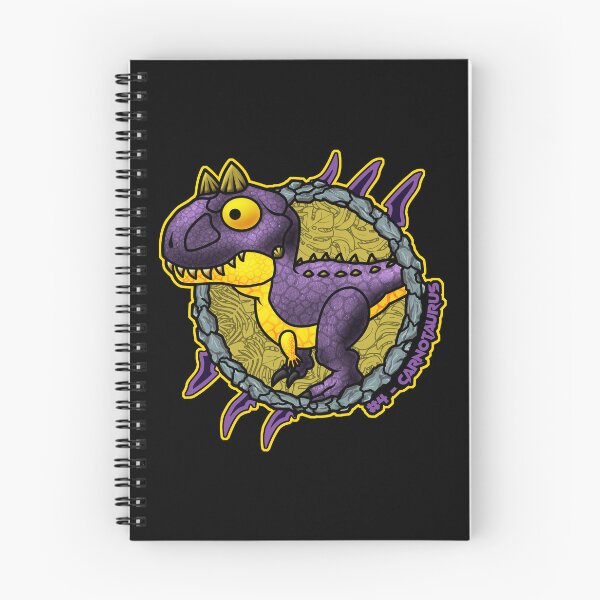 Item preview, Chibi Carnotaurus #4 – Cute Pocket Dinosaur Cartoon Design designed and sold by Grimtech Workshop.