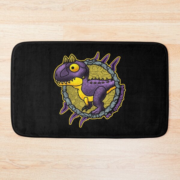 Item preview, Chibi Carnotaurus #4 – Cute Pocket Dinosaur Cartoon Design designed and sold by Grimtech Workshop.