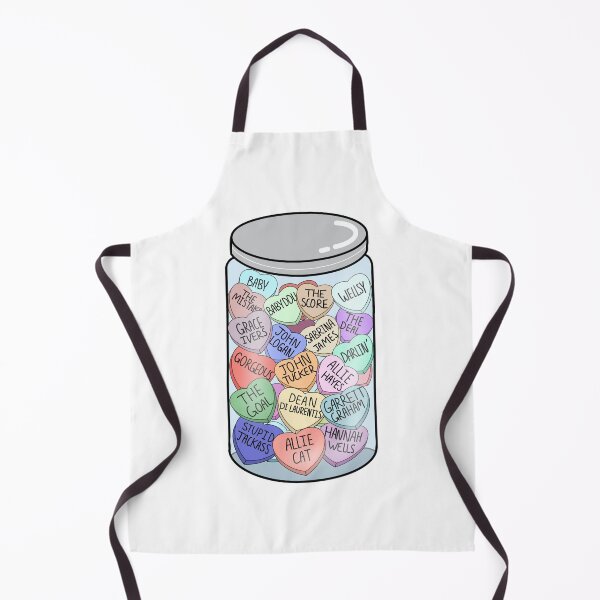 Item preview, Off campus candy hearts jar designed and sold by Artist Avenue.