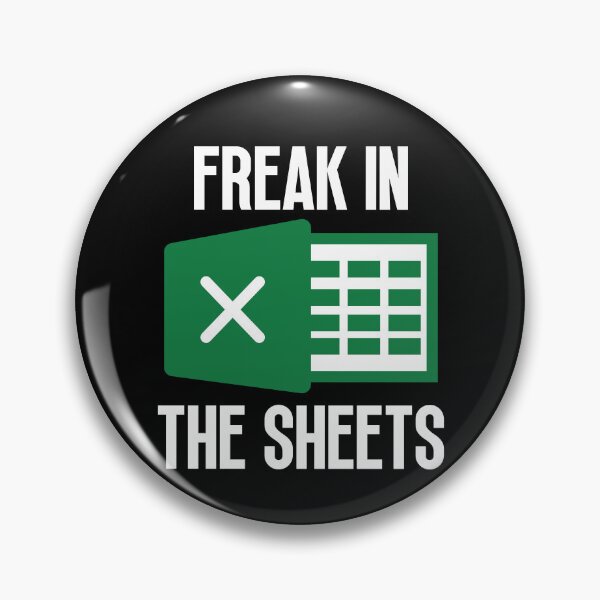 Item preview, Freak In The Sheets Excel Spreadsheet Accountant designed and sold by Dondonmart.