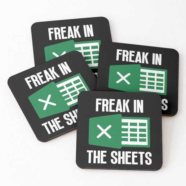 Item preview, Freak In The Sheets Excel Spreadsheet Accountant designed and sold by Dondonmart.