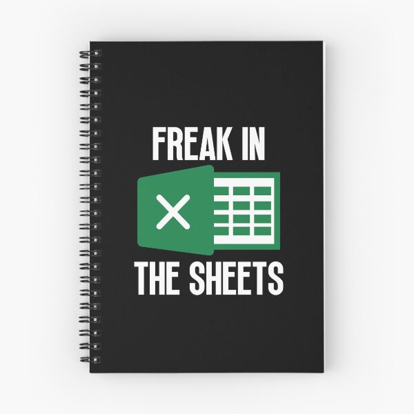 Item preview, Freak In The Sheets Excel Spreadsheet Accountant designed and sold by Dondonmart.