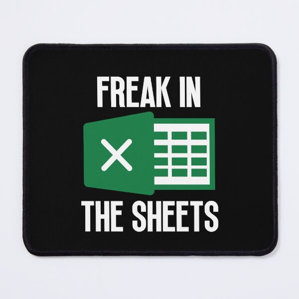 Item preview, Freak In The Sheets Excel Spreadsheet Accountant designed and sold by Dondonmart.