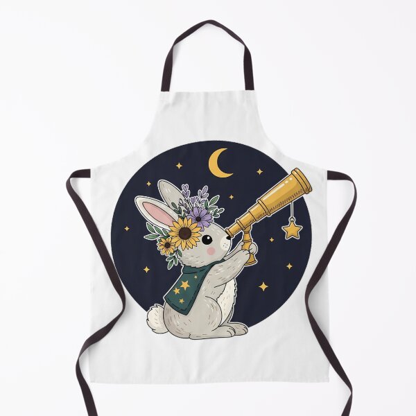 Item preview, Star Charm Bunny Golden Telescope Gift designed and sold by pumsquare.
