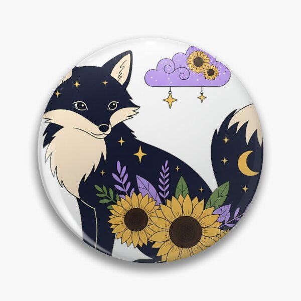 Item preview, Star Charm Fox Cloud and Sunflower Cluster Gift designed and sold by pumsquare.
