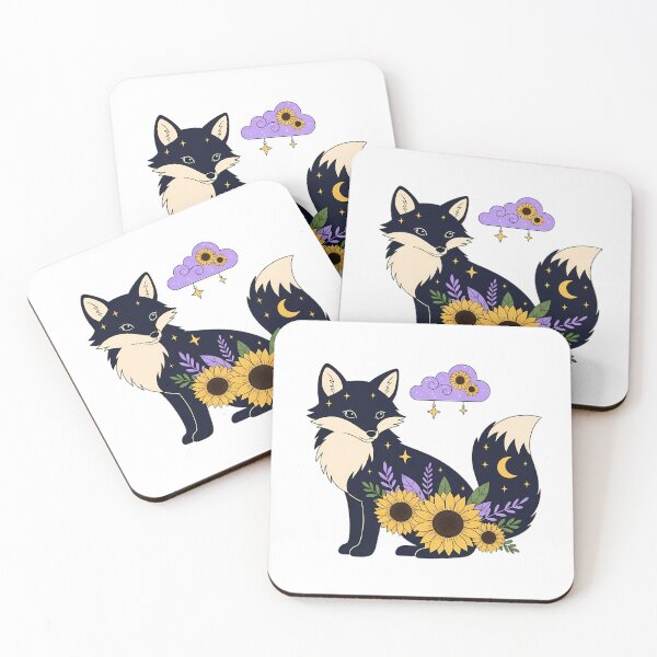 Item preview, Star Charm Fox Cloud and Sunflower Cluster Gift designed and sold by pumsquare.