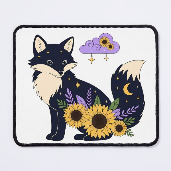 Item preview, Star Charm Fox Cloud and Sunflower Cluster Gift designed and sold by pumsquare.