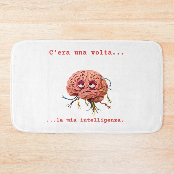 Item preview, C'era una volta la mia intelligenza  designed and sold by Papper-Ironic.
