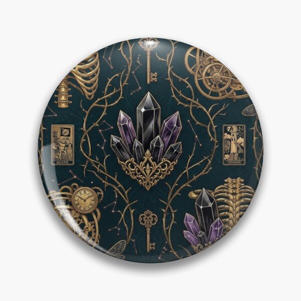 Item preview, The Chronos Crypt: Golden Skeletons & Obsidian Shards designed and sold by moonlightmuseco.