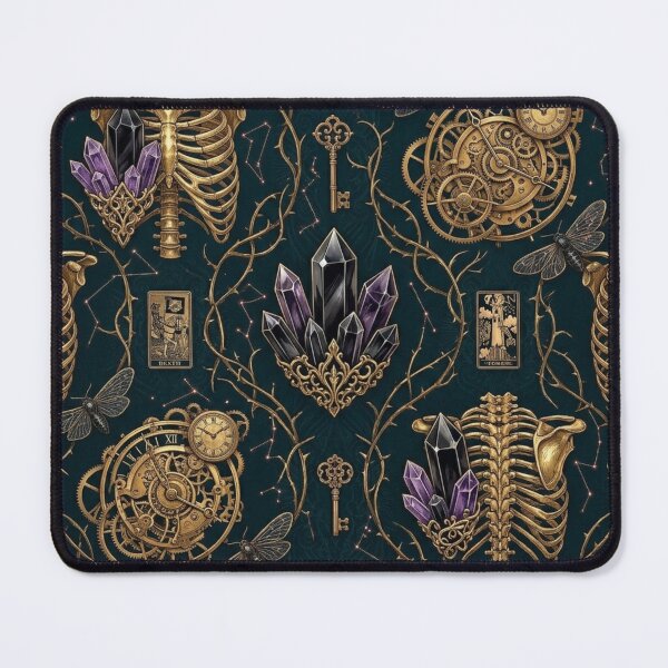 Item preview, The Chronos Crypt: Golden Skeletons & Obsidian Shards designed and sold by moonlightmuseco.