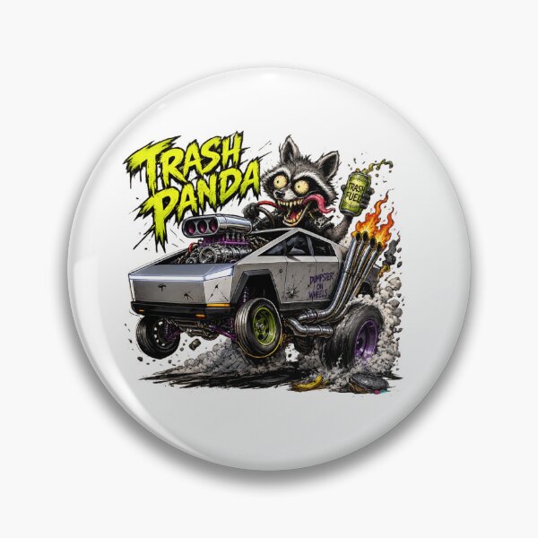 Item preview, Cybertruck Trash Panda designed and sold by Decaf404.