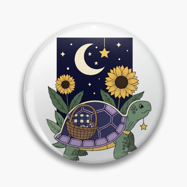 Item preview, Star Charm Turtle Moonlit Picnic Basket Gift designed and sold by pumsquare.