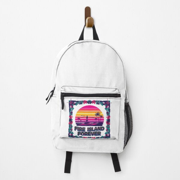 Item preview, Fire Island Forever Retro Sunset Beach NY Coastal Vintage Souvenir designed and sold by FitEnvy.